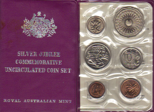 1977 Australia Mint Set (Silver Jubilee) K000090 - Click Image to Close